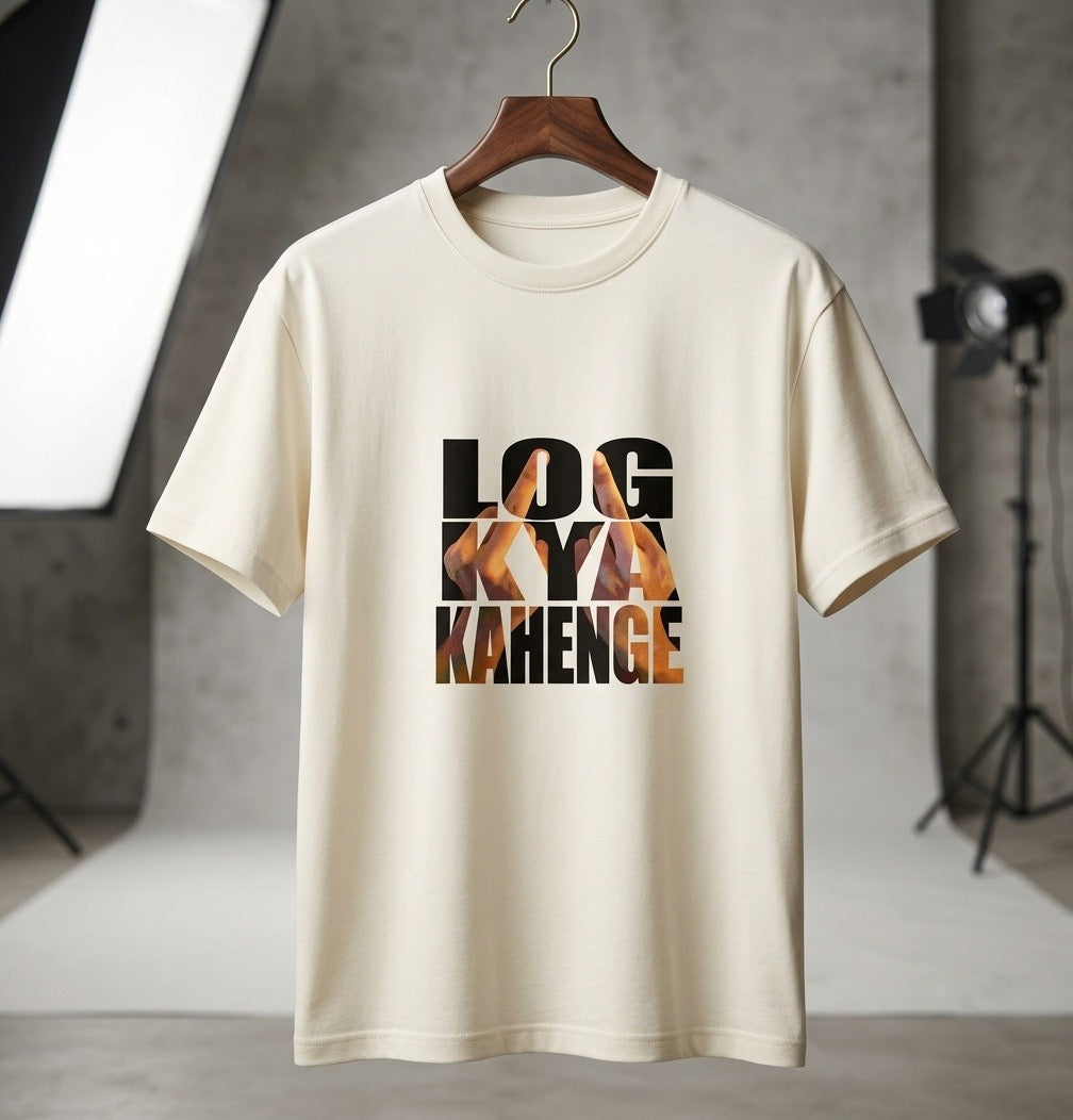 Log Kya Kahenge | Classic Crew T-Shirt